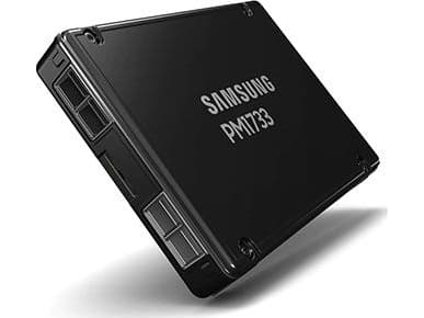 Samsung PM1733 MZWLJ3T8HBLS - SSD - 3.84 TB - inbyggd - 2.5" - PCIe 4.0 x4 (NVMe)