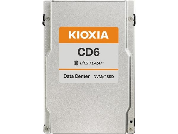 KIOXIA CD6-R Series KCD61LUL960G - SSD - 960 GB - intern - 2.5" - PCIe 4.0 (NVMe)