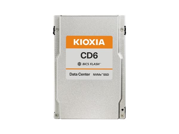 KIOXIA CD6-R Series KCD61LUL960G - SSD - 960 GB - intern - 2.5" - PCIe 4.0 (NVMe)