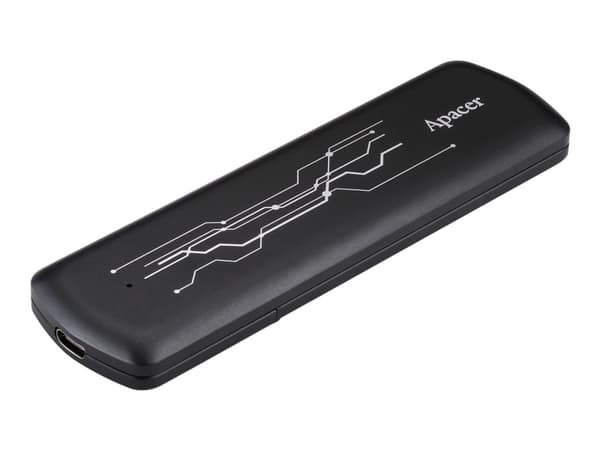 Apacer AS722 - SSD - 512 GB - extern (portabel) - USB 3.2 Gen 2 (USB-C kontakt) - svart