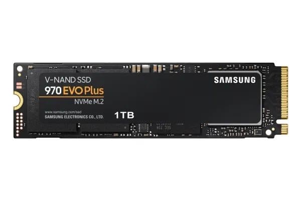 Samsung 970 EVO Plus MZ-V7S1T0BW - SSD - krypteret - 1 TB - sisäinen - M.2 2280 - PCIe 3.0 x4 (NVMe) - puskuri: 1 GB - 256-bittinen AES - TCG Opal-sa