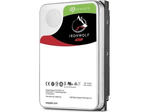 Seagate IronWolf ST12000VNA008 - Hårddisk - 12 TB - intern - 3,5" - SATA 6Gb/s