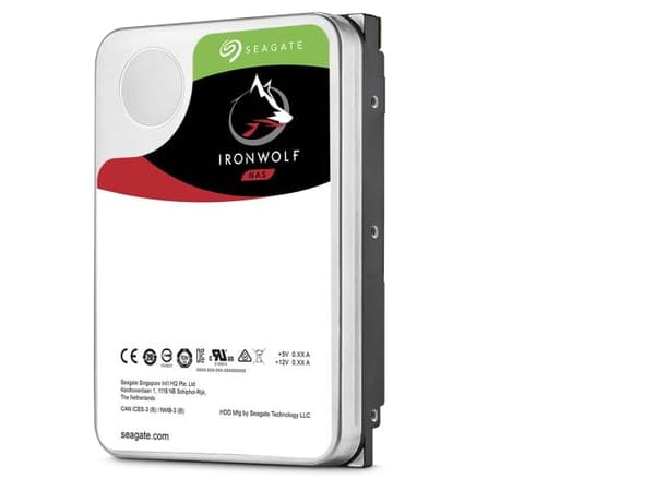 Seagate IronWolf ST12000VNA008 - Hårddisk - 12 TB - intern - 3,5" - SATA 6Gb/s