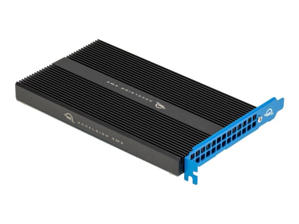 OWC Accelsior 4M2 - SSD - 16 TB - inbyggd - PCIe-kort - PCIe 3.0 x8 - för Apple Mac Pro (Mitten av 2012, Mitten på 2010, Sent 2019)