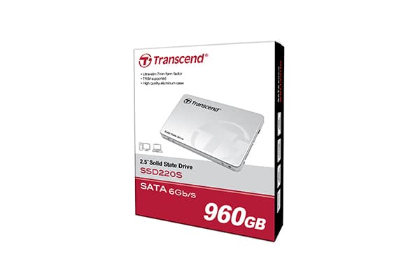 Transcend SSD220S - SSD - 960 GB - intern - 2.5" - SATA 6Gb/s
