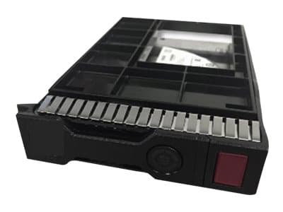 HPE Mixed Use - SSD - 480 GB - hot-swap - 3.5" LFF - SATA 6Gb/s - med HPE Smart Carrier Converter