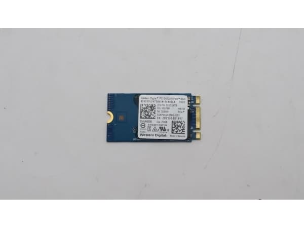 256GB M.2 PCIe NVMe SSD, M.2-2242 form factor