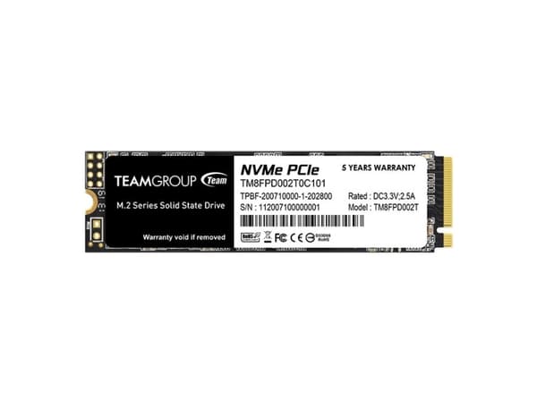 Team Group MP33 Pro - SSD - 2 TB - intern - M.2 2280 - PCIe 3.0 x4 (NVMe)