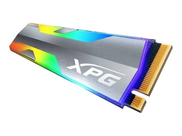 ADATA XPG Spectrix S20G RGB - SSD - 1 TB - sisäinen - M.2 2280 - PCIe 3.0 x4 (NVMe) - 256-bittinen AES - integroitu jäähdytyselementti