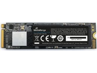MediaRange MR1031, 256 GB, M.2, 2040 MB/s, 20 Gbit/s.