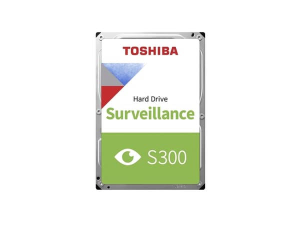 Toshiba S300 Surveillance - Hårddisk - 1 TB - intern - 3,5" - SATA 6Gb/s - 5700 rpm - buffert: 64 MB