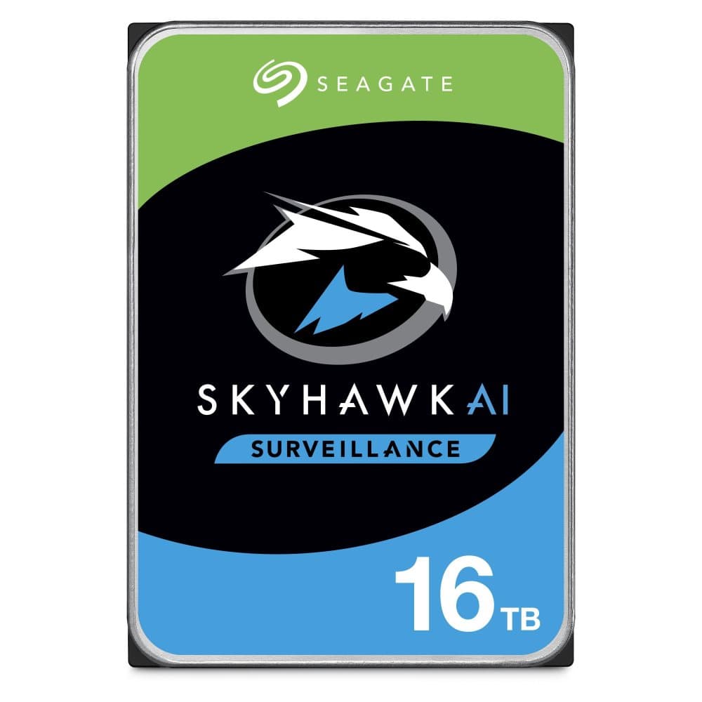 Seagate SkyHawk AI 16TB 7200rpm 3,5" SATA Internal hard drive
