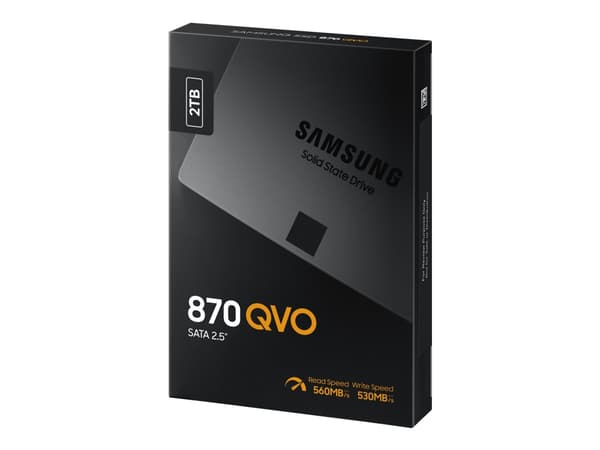 Samsung MZ-77Q2T0, 2000 GB, 2,5", 560 MB/s, 6 Gbit/sek.