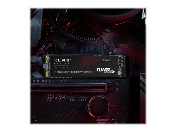 PNY XLR8 CS3140 - SSD - 1 TB - inbyggd - M.2 2280 - PCIe 4.0 x4 (NVMe) - 256 bitars AES