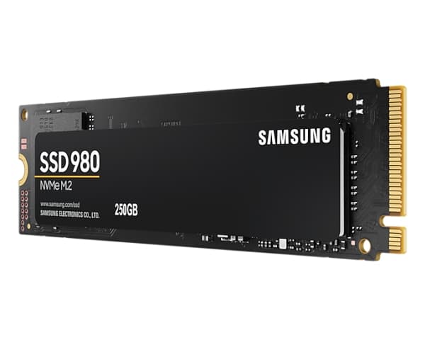 Samsung 980 MZ-V8V250BW - Solid State Drive - krypteret - 250 GB - intern - M.2 2280 - PCI Express 3.0 x4 (NVMe) - 256-bit AES - TCG Opal Encryption