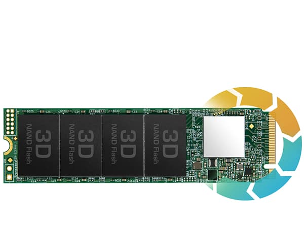 Transcend 112S - SSD - 256 GB - inbyggd - M.2 2280 - PCIe 3.0 x4 (NVMe)