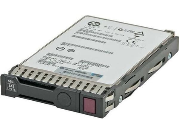 HPE - SSD - Read Intensive - 1.92 TB - hot-swap - 2.5" SFF - SAS 12Gb/s - med HPE Smart Carrier