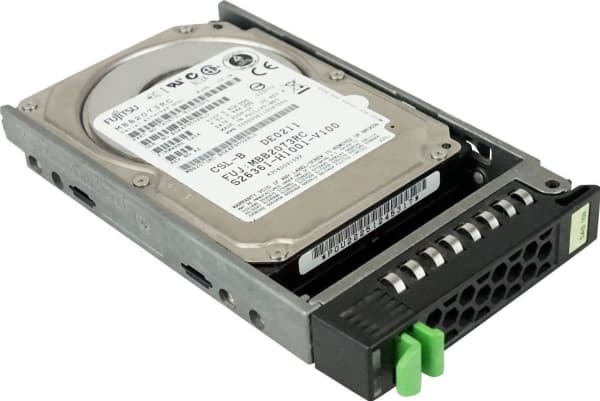 Fujitsu - SSD - 960 GB - hot-swap - 2.5" (i 3,5-tums hållare) - SATA 6Gb/s - för PRIMERGY RX2520 M5, RX2530 M4, RX2530 M5, RX2530 M6, RX2540 M5, RX25