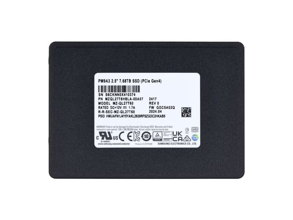 Samsung PM9A3 - Solid State-stasjon - intern - 2,5"
