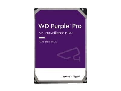 WD Purple Pro WD101PURP - Hårddisk - 10 TB - intern - 3,5" - SATA 6Gb/s - 7200 rpm - buffert: 256 MB