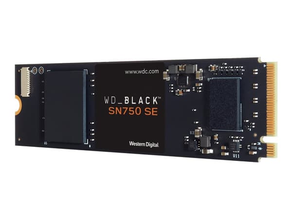 WD_BLACK SN750 SE WDS500G1B0E - SSD - 500 GB - inbyggd - M.2 2280 - PCIe 4.0 (NVMe)