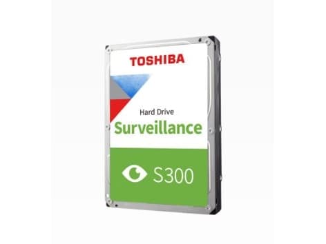 Toshiba S300 Surveillance - Harddisk - 4 TB - intern - 3.5" - SATA 6Gb/s - 5400 rpm - buffer: 128 MB