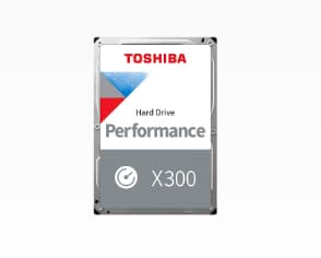 Toshiba X300 Performance - Harddisk - 4 TB - intern - 3.5" - SATA 6Gb/s - 7200 rpm - buffer: 256 MB