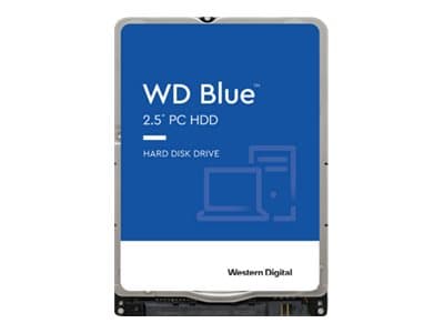 WD Blue WD5000LPZX - Harddisk - 500 GB - intern - 2.5" - SATA 6Gb/s - 5400 rpm - buffer: 128 MB