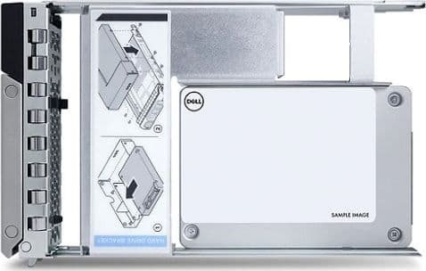 Dell - Kundsats - SSD - 960 GB - inbyggd - 2.5" (i 3,5-tums hållare) - SATA 6Gb/s - för PowerEdge C6420 (3.5")