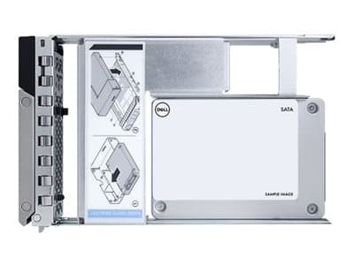 Dell - Kundsats - SSD - 960 GB - inbyggd - 2.5" (i 3,5-tums hållare) - SATA 6Gb/s - för PowerEdge C6420 (3.5")