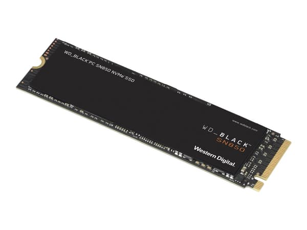 WD Black SN850 NVMe SSD WDBAPZ5000BNC - Solid State Drive - 500GB - intern - M.2 2280 - PCI Express 4.0 x4 (NVMe) - integrert kjøle