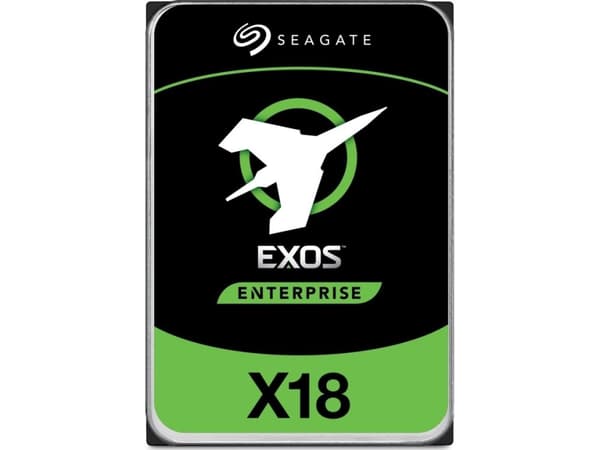 Seagate Exos X18 ST10000NM020G - Hårddisk - krypterad - 10 TB - intern - SATA 6Gb/s - 7200 rpm - buffert: 256 MB - Självkrypterande enhet (SED)