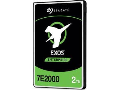 Seagate Exos 7E10 ST2000NM017B - Hårddisk - 2 TB - intern - SATA 6Gb/s - buffert: 256 MB