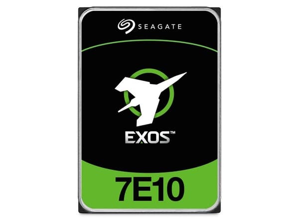 Seagate Exos 7E10 ST4000NM025B - Hårddisk - 4 TB - intern - SAS 12Gb/s - 7200 rpm - buffert: 256 MB