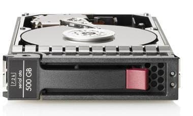 HPE Midline - Hårddisk - 500 GB - hot-swap - 3,5" LFF - SATA 3Gb/s - 7200 rpm - Smart Buy