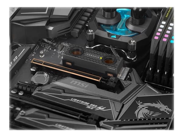 CORSAIR MP600 PRO XT - Hydro X Edition - SSD - krypterat - 2 TB - inbyggd - M.2 2280 - PCIe 4.0 x4 (NVMe) - 256 bitars AES - svart