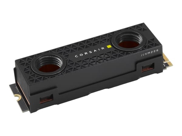 CORSAIR MP600 PRO XT - Hydro X Edition - SSD - krypterat - 2 TB - inbyggd - M.2 2280 - PCIe 4.0 x4 (NVMe) - 256 bitars AES - svart