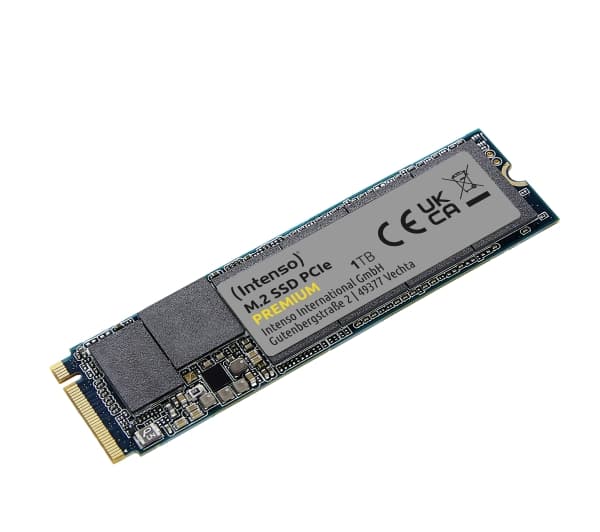 Intenso PREMIUM - SSD - 1 TB - sisäinen - M.2 2280 - PCIe 3.0 x4 (NVMe)