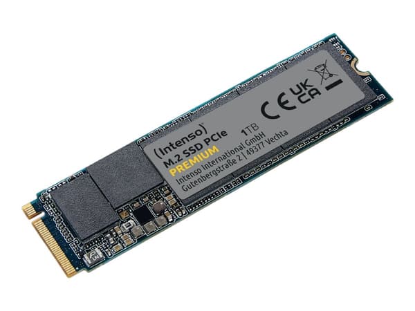 Intenso PREMIUM - SSD - 1 TB - sisäinen - M.2 2280 - PCIe 3.0 x4 (NVMe)