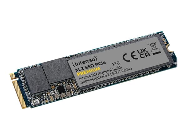 Intenso PREMIUM - SSD - 1 TB - sisäinen - M.2 2280 - PCIe 3.0 x4 (NVMe)