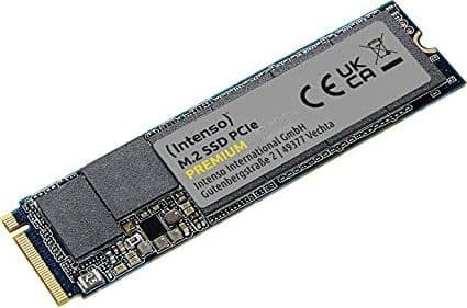 Intenso PREMIUM - SSD - 500 GB - sisäinen - M.2 2280 - PCIe 3.0 x4 (NVMe)