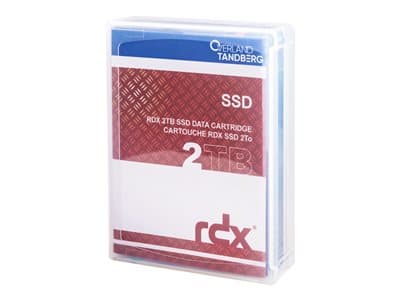 Overland-Tandberg 8878-RDX, RDX-kasetti, RDX, 2000 GB, FAT32, NTFS, exFAT, ext4, Sort, 1500000 t