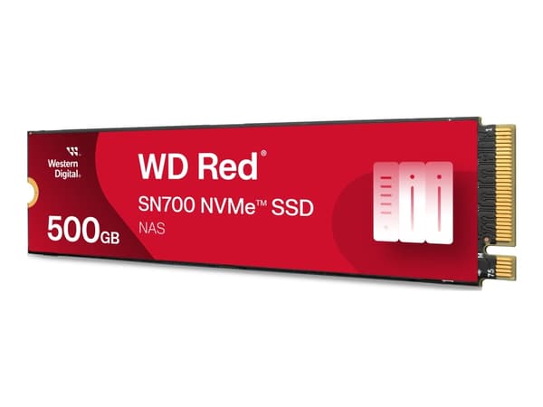 WD Red SN700 WDS500G1R0C - SSD - 500 GB - inbyggd - M.2 2280 - PCIe 3.0 x4 (NVMe)