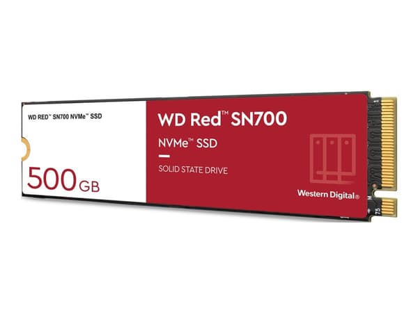 WD Red SN700 WDS500G1R0C - SSD - 500 GB - inbyggd - M.2 2280 - PCIe 3.0 x4 (NVMe)