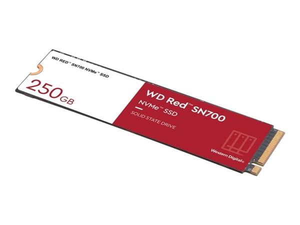 Western Digital WD Red SN700, 250 GB, M.2, 3100 MB/s, 8 Gbit/s