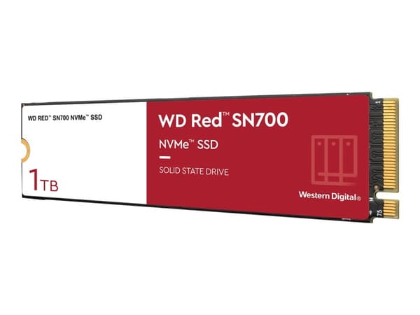 WD Red SN700 WDS100T1R0C - SSD - 1 TB - intern - M.2 2280 - PCIe 3.0 x4 (NVMe)