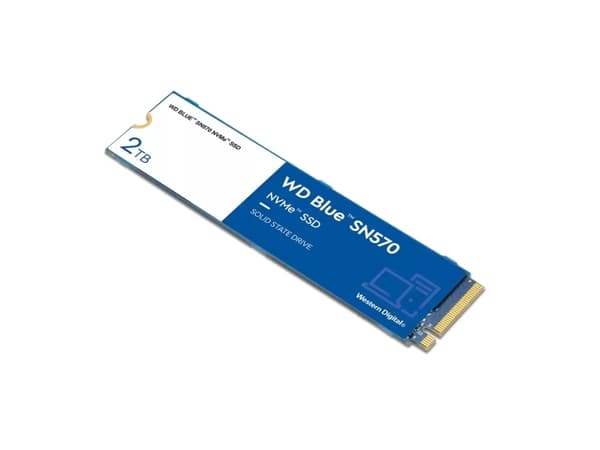 WD Blue SN570 NVMe SSD WDS200T3B0C - SSD - 2 TB - inbyggd - M.2 2280 - PCIe 3.0 x4 (NVMe)