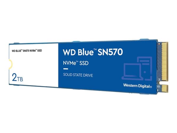 WD Blue SN570 NVMe SSD WDS200T3B0C - SSD - 2 TB - inbyggd - M.2 2280 - PCIe 3.0 x4 (NVMe)