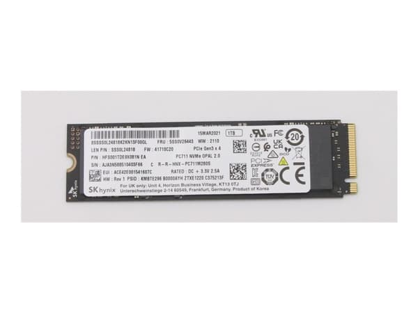 Lenovo SSD_ASM 1TB, M.2, 2280, PCIe3x4, SKH, OP