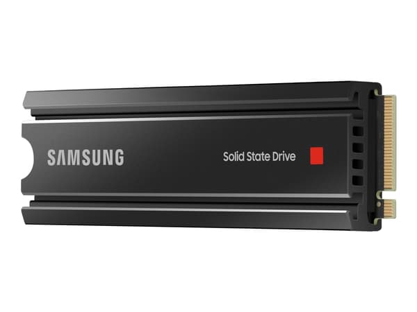 Samsung 980 PRO MZ-V8P1T0CW - SSD - krypterat - 1 TB - inbyggd - M.2 2280 - PCIe 4.0 x4 (NVMe) - buffert: 1 GB - 256 bitars AES - TCG Opal Encryption